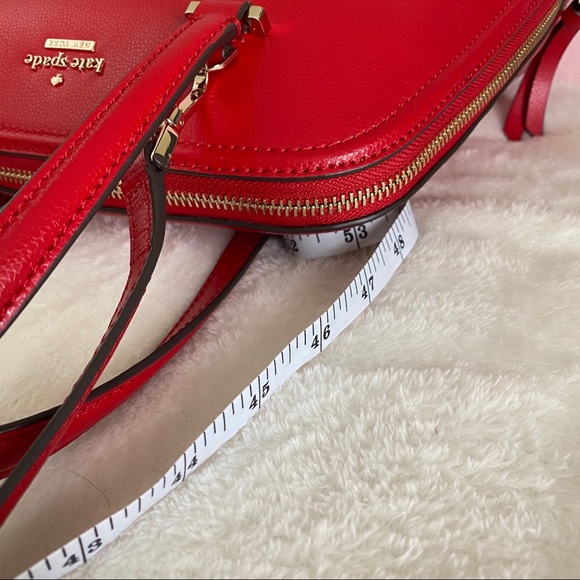 KATE SPADE RED SATCHEL MEDIUM DOME - Picture 10 of 14